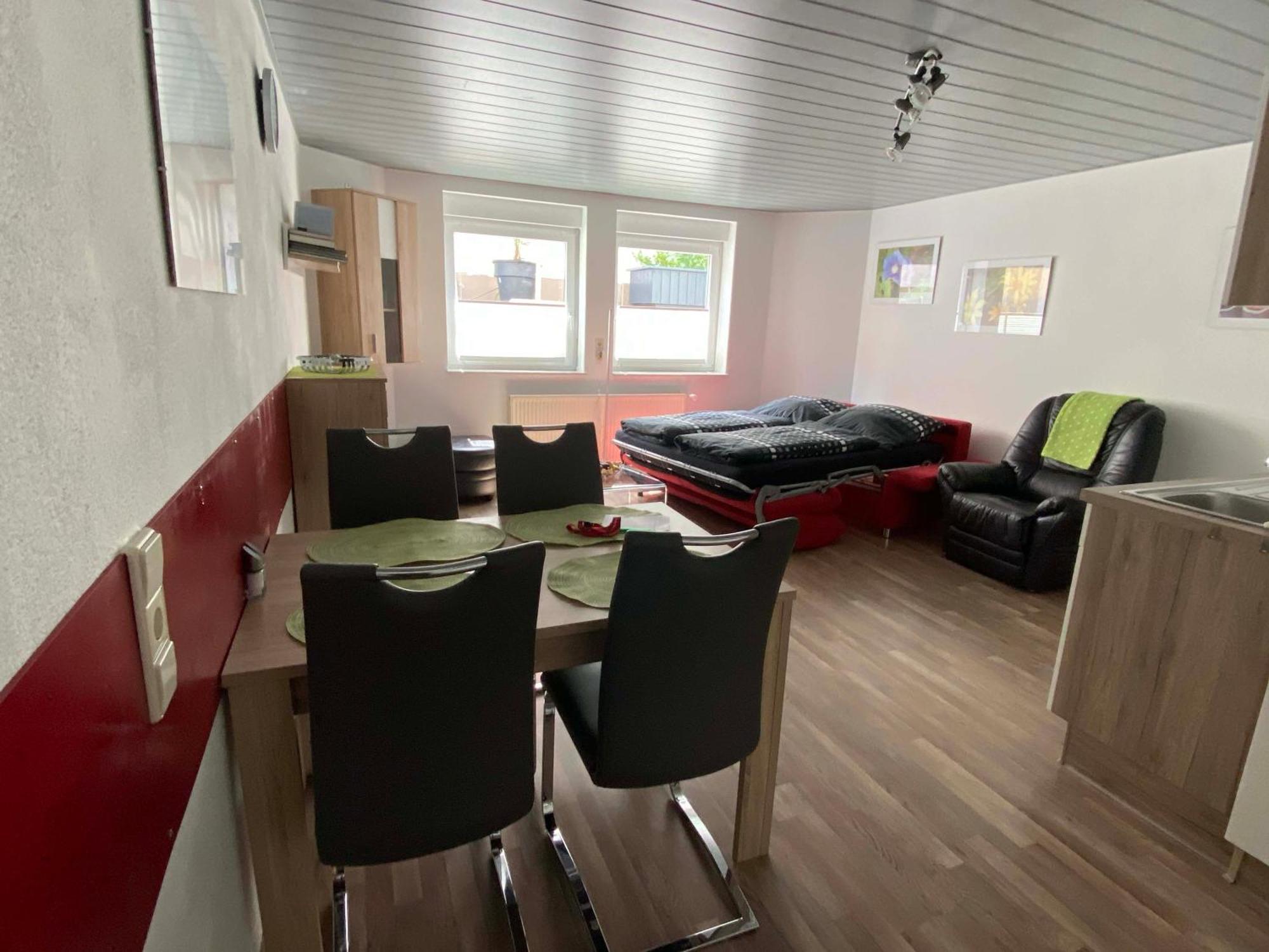 Ferienwohnung Alte B3 ริงส์ไฮม์ ภายนอก รูปภาพ